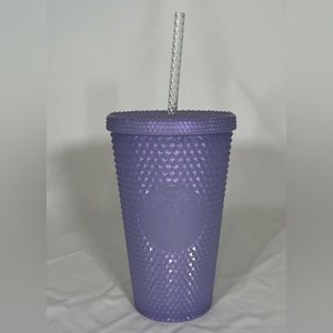 Starbucks Studded Icy Lilac Bling Holiday Winter 2021 Tumbler 16oz Grande NWT